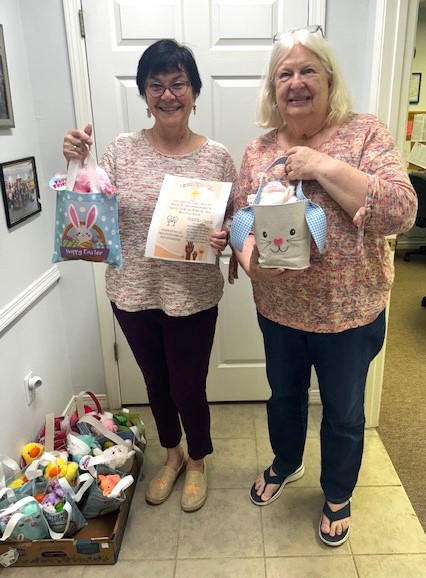 Easter fundraising baskets